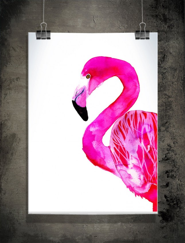 Flamingo Wall Art Maybe We Love Flamingos So Much Because