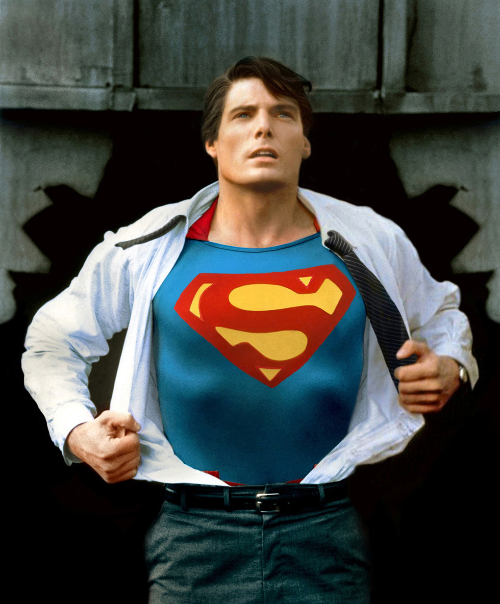 Superman The Movie Christopher Reeve A Classic Photo