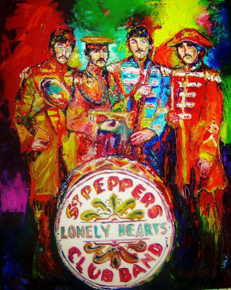 Sgt Peppers Lonely Hearts Club Band Wallpaper Beatle