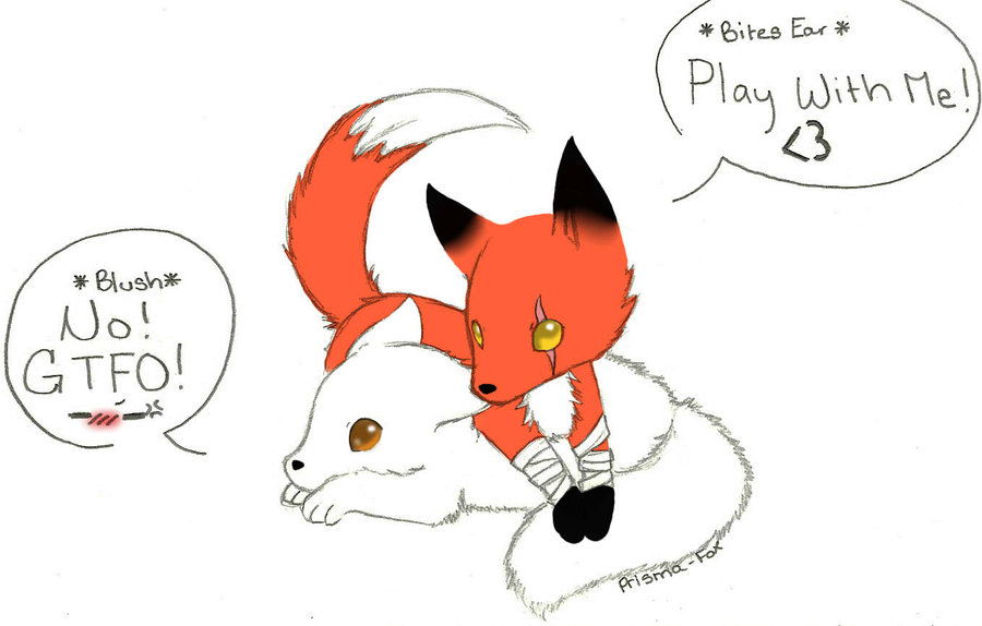 cute baby fox anime Cute Fox Chibi HD Wallpaper For Desktop Background