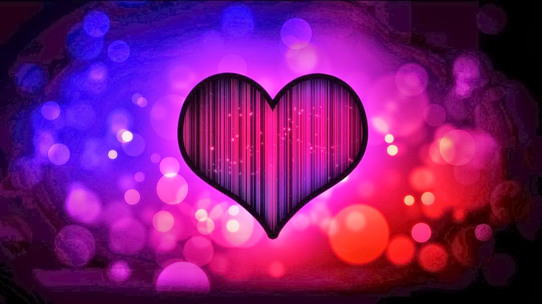 Valentine Love Heart Background HD Wallpaper