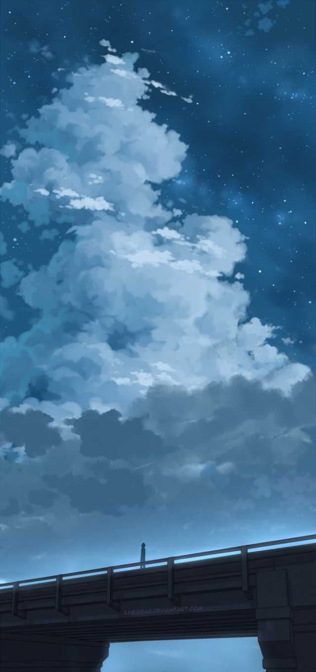 Anime Sky Wallpapers Anime Wallpaper AnimeWallpapers 640x1360