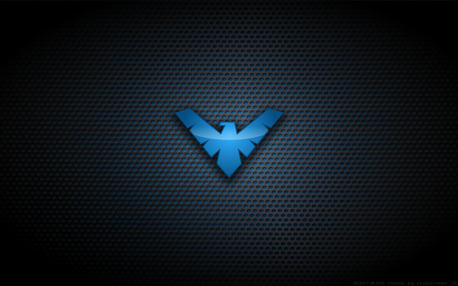 Nightwing Wallpaper HD Logo