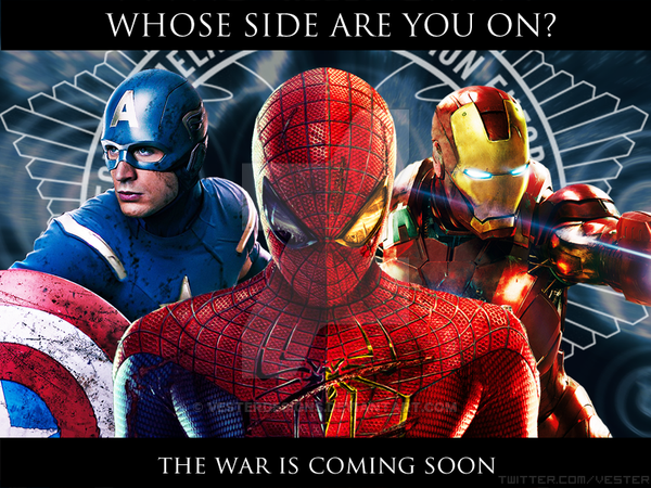 Marvel Civil War The Movie By Vesterdesigns