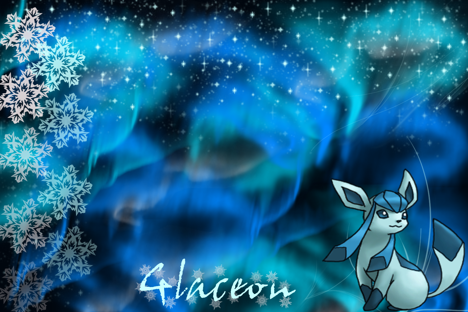 Glaceon Wallpaper By Slavewolfy