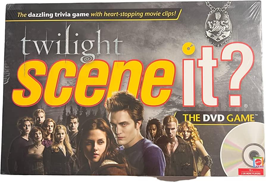 Amazoncom Scene It Trivia DVD Board Game   TWILIGHT with DVD