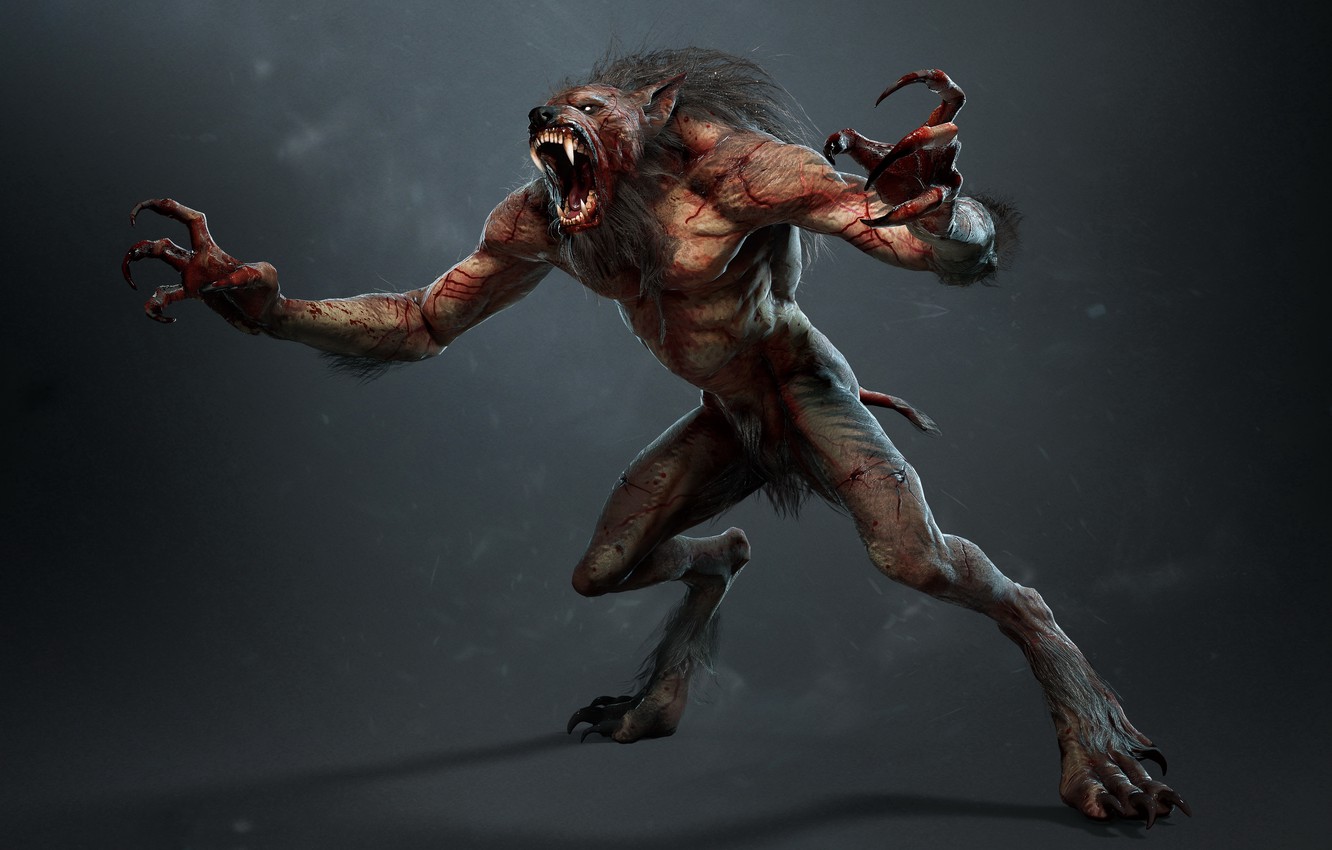 Wallpaper Monster Beast Werewolf Lycanthrope