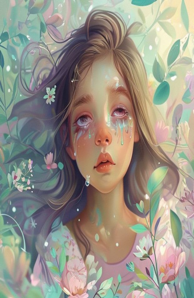 Girl Crying Wallpaper