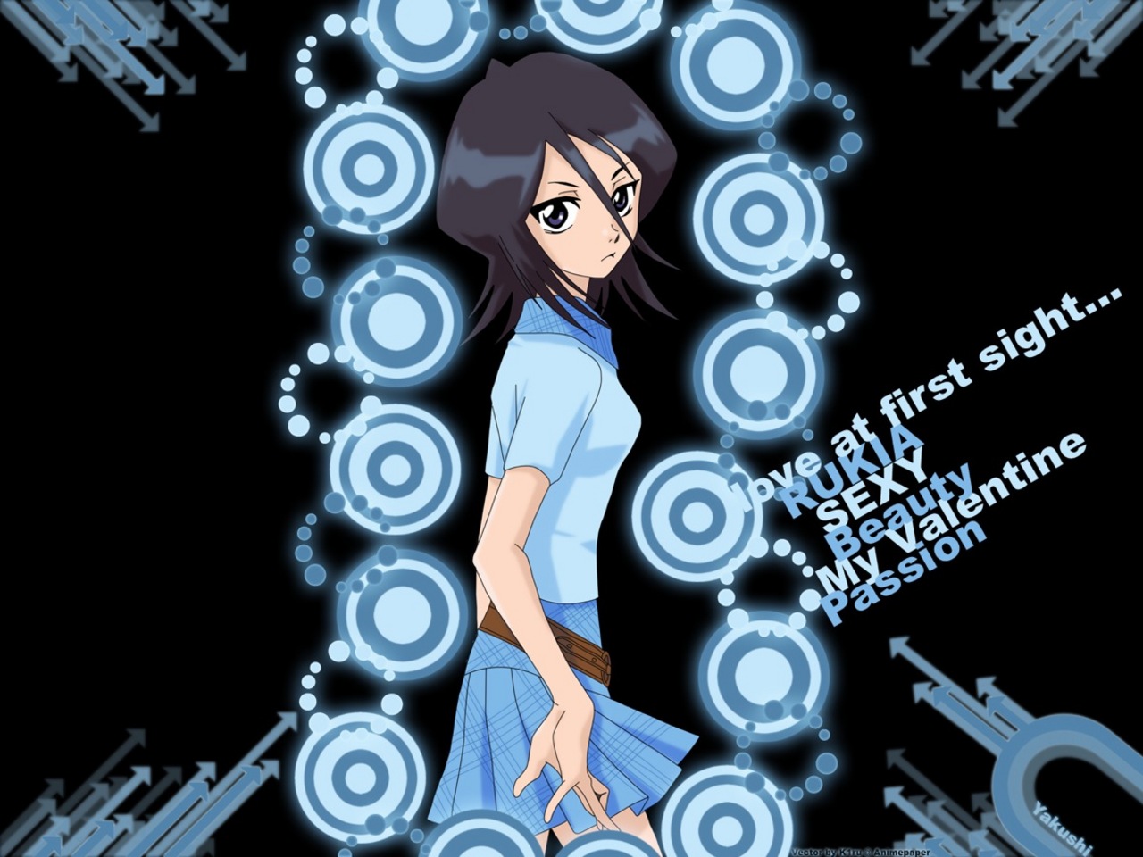 Rukia Kuchiki The First Character Of Series Created By Kubo