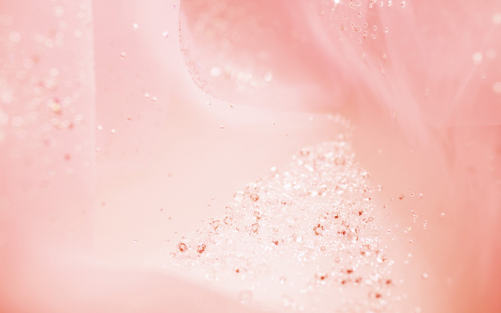  and Crystals   Romantic Sparkling Backgrounds 16801050 NO6 Wallpaper