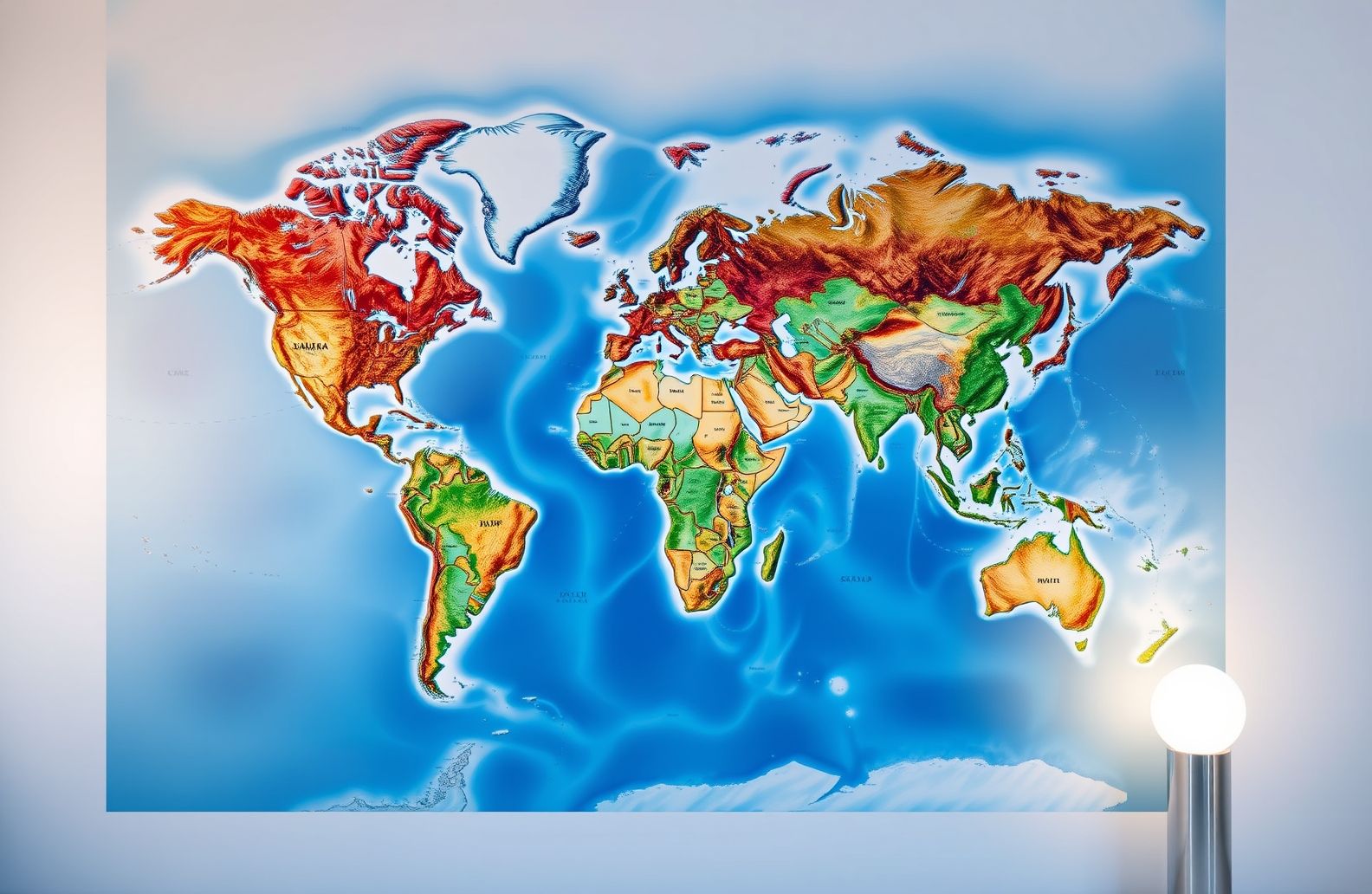 World Map Wallpaper High Resolution