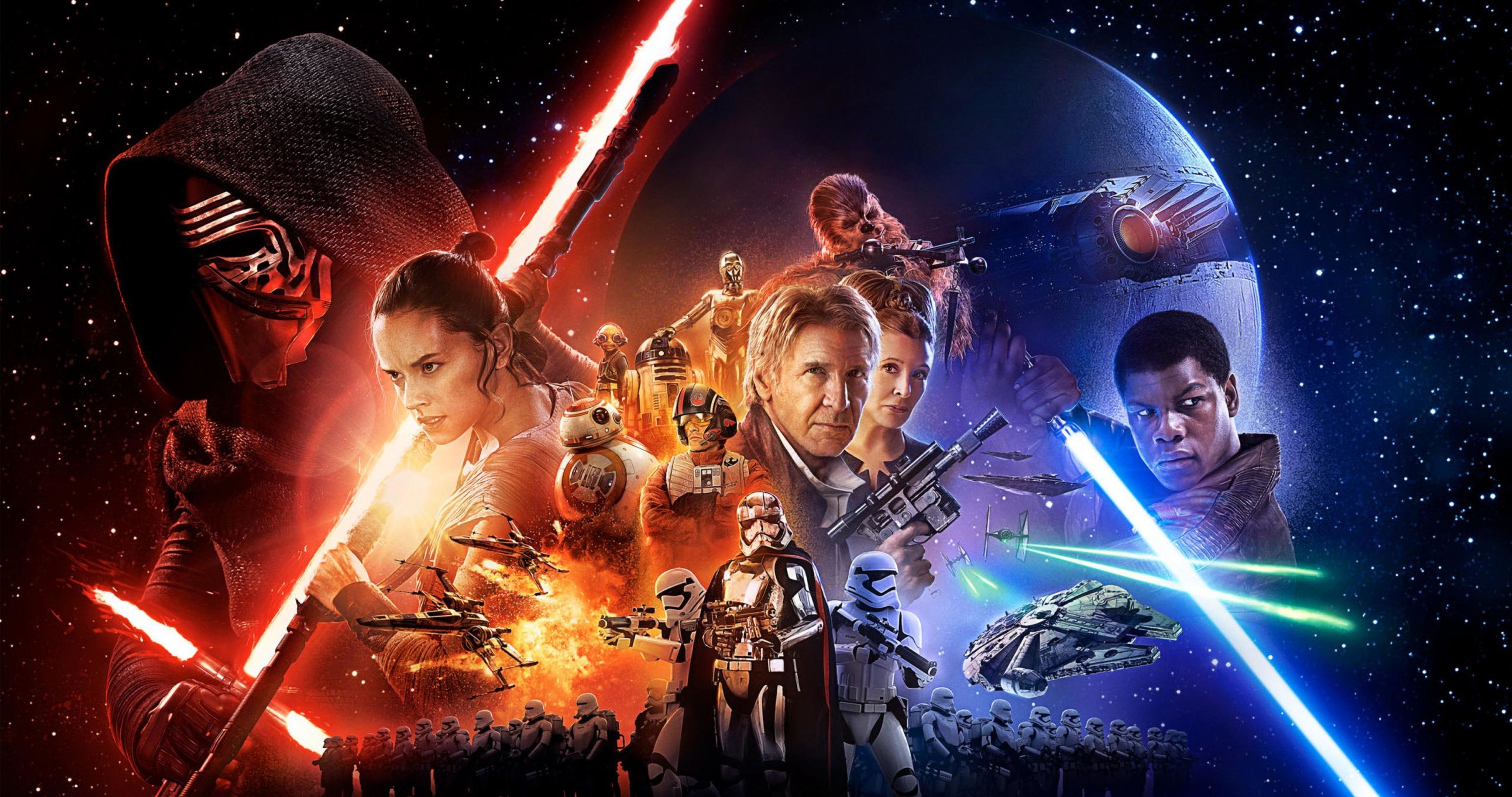 The Force Awakens Poster 4k HD Wallpaper Wallpprs