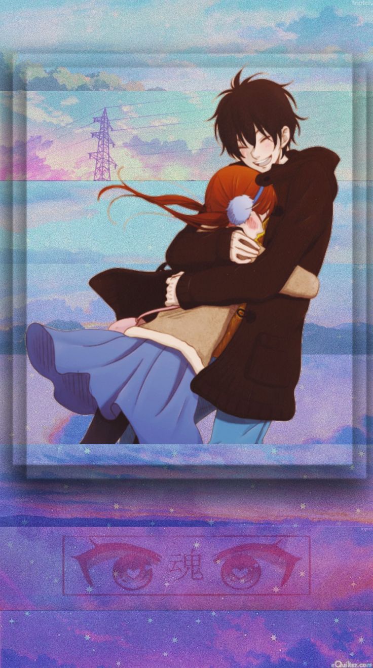 Free download Tonari no kaibutsu kun my little monster anime romance mobile  [736x1318] for your Desktop, Mobile & Tablet | Explore 15+ Anime Couple  Mobile Wallpapers | Sweet Couple Anime Wallpaper, Loving