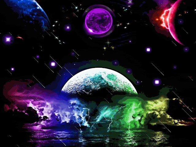 Animated Space Wpc X Wallpaper