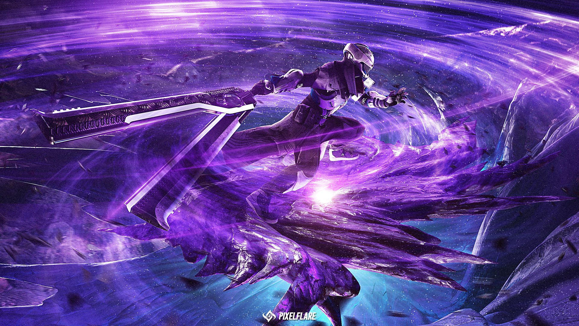 Purple Warlock Video Game Destiny 4k Ultra HD Wallpaper