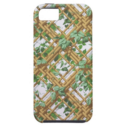 Dense ivy and trellis pattern wallpaper 1853 1859 iPhone 5 covers