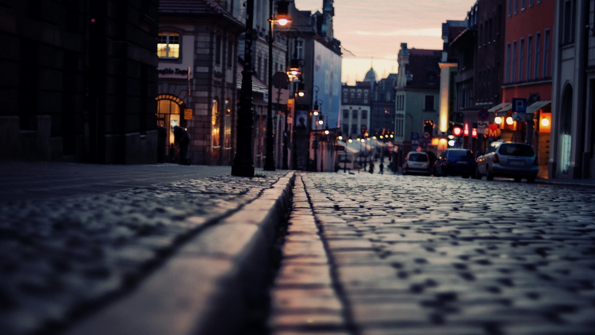 Street Wallpaper HD Night City