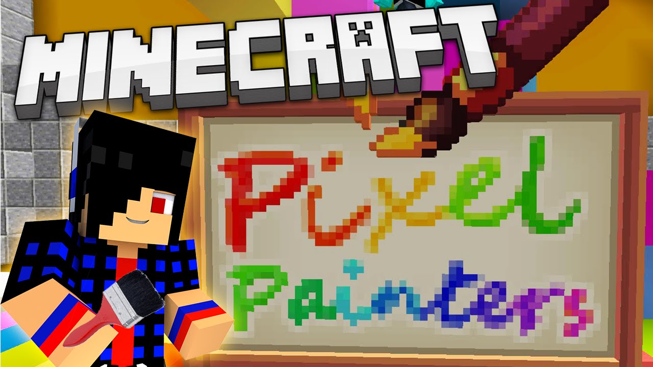 Zexyzek The Painter Minecraft Pixel Painters Minigame