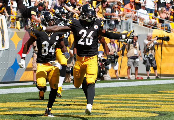 Go Back Gallery For Leveon Bell Steelers ToucHDown