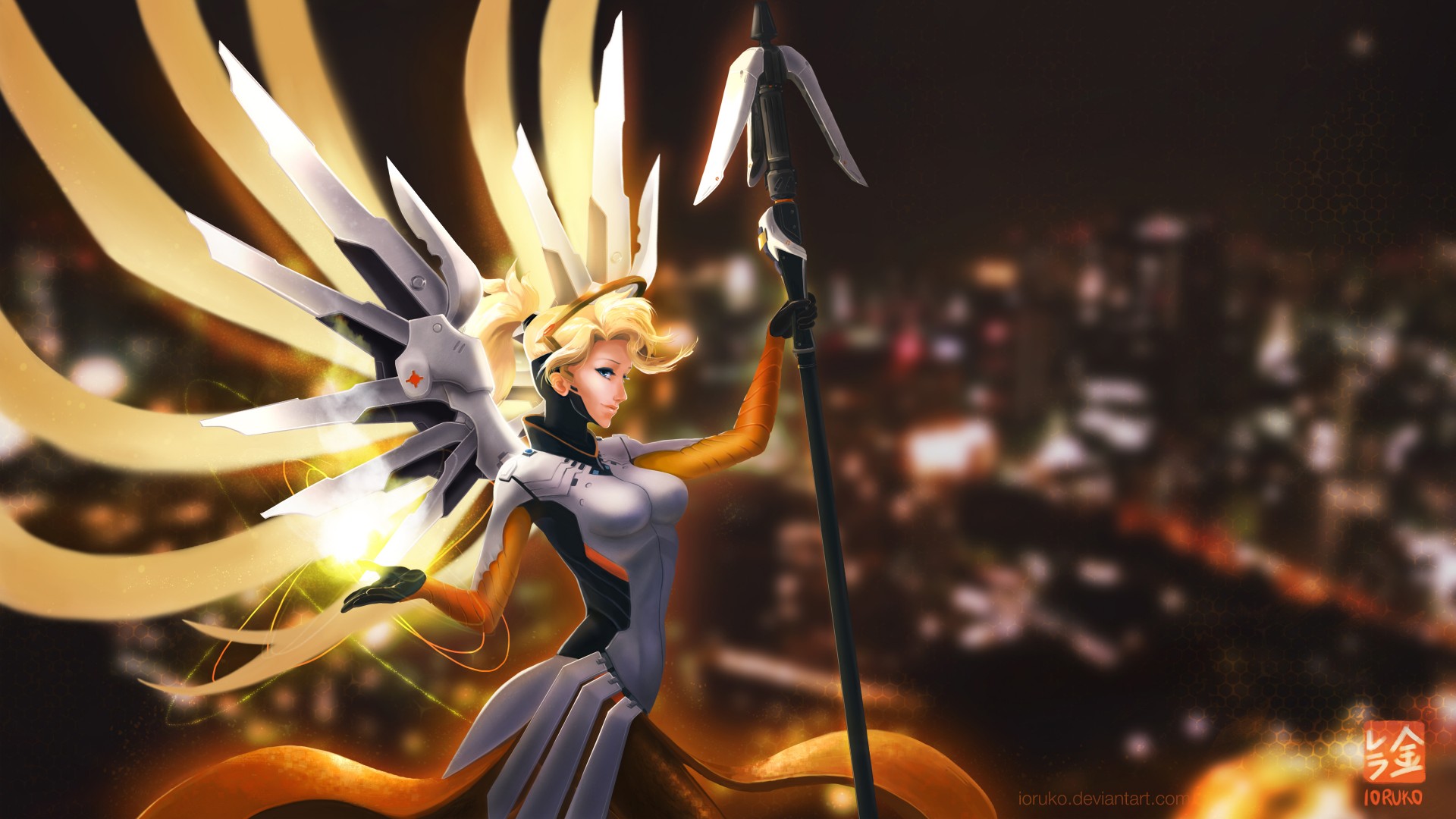 Overwatch Mercy Wallpaper