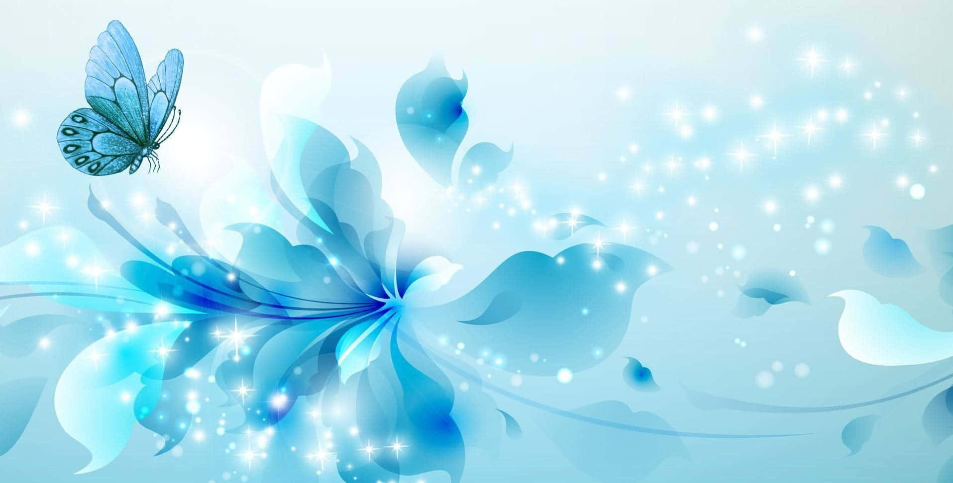 Blue Flower Wallpaper HD