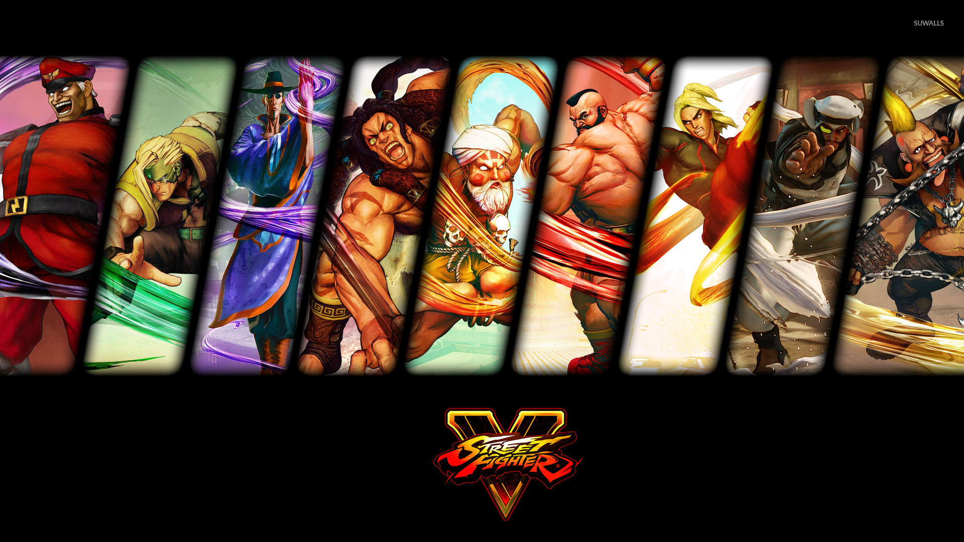 Characters From Street Fighter V Wallpaper Game