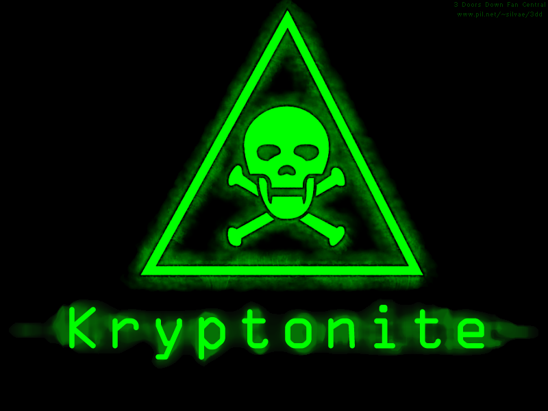 cool kryptonite signs