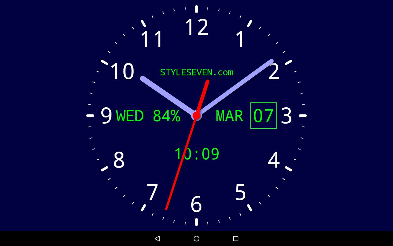 🔥 Free Download Analog Clock Live Wallpaper Pro For Android Apk by ...