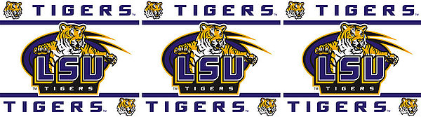 This Lsu Tigers Wallpaper Border Is A Great Collectible For Any Sports