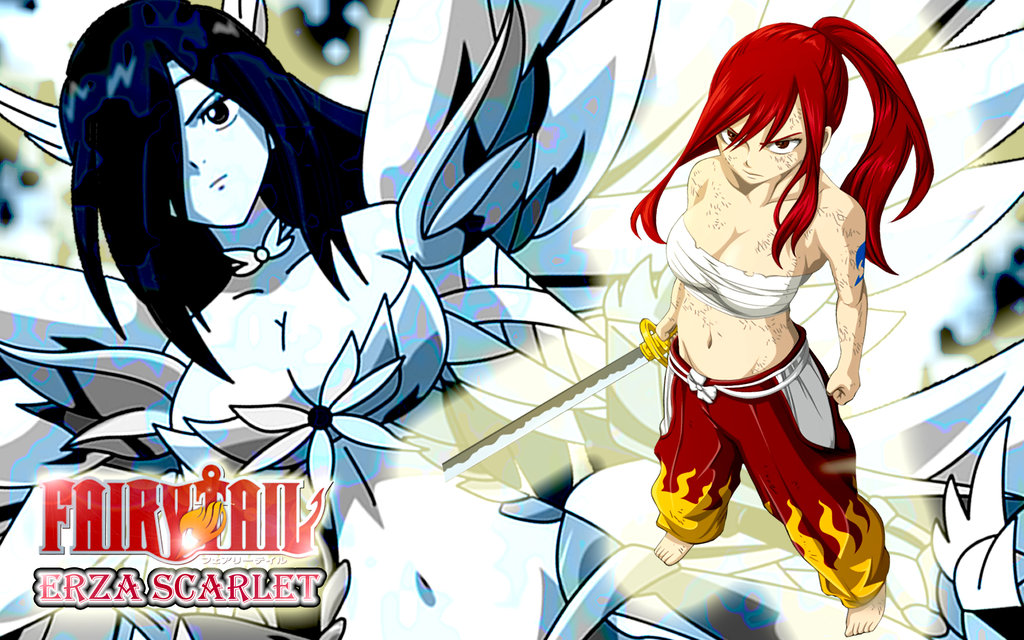 Fairy Tail Erza Scarlet Wallpaper1920x1200 by Michely bn on