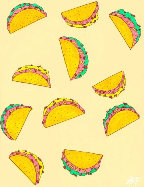 Taco Background We Heart It