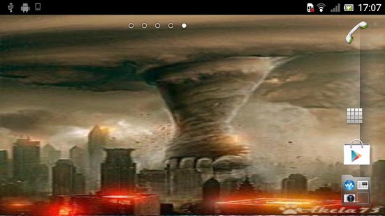 Aplikasi Tornado Live Wallpaper Untuk Android Terbaru
