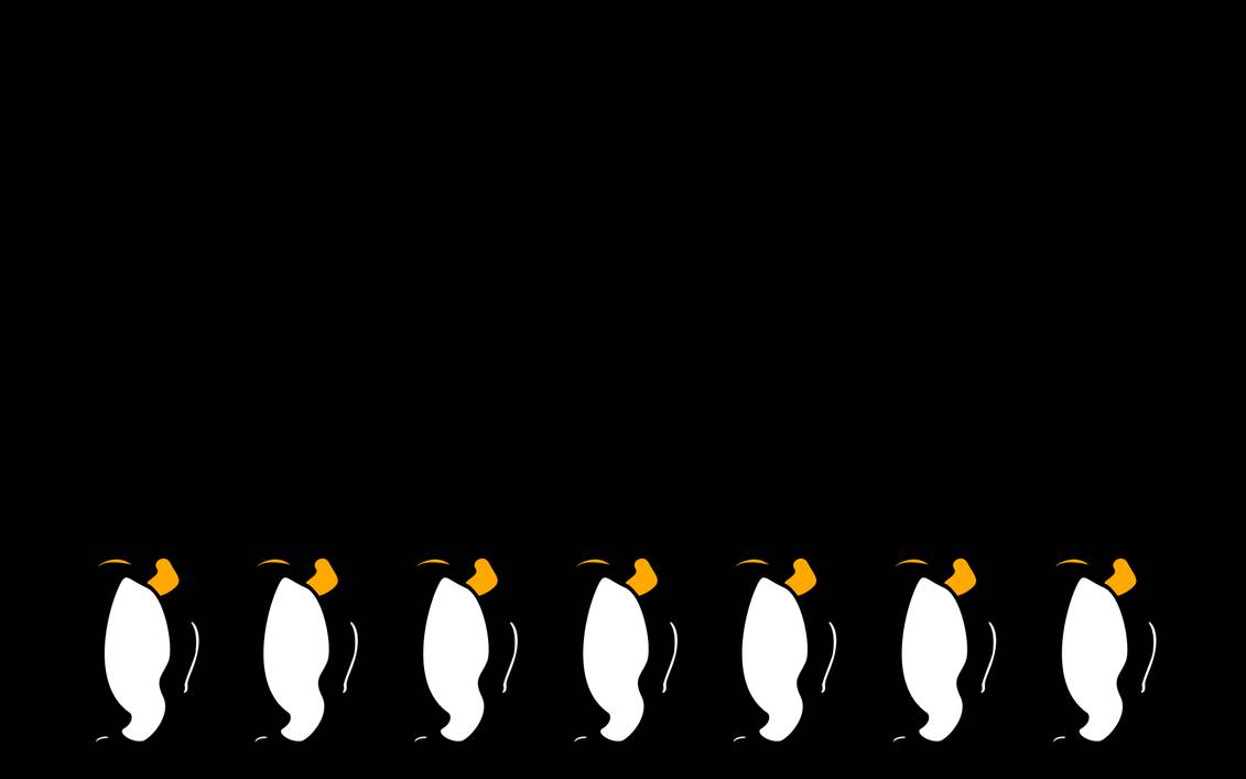 Minimalist Penguin Wallpaper By Fritters