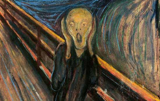 The Scream Wallpaper Desktop Edvard Munch