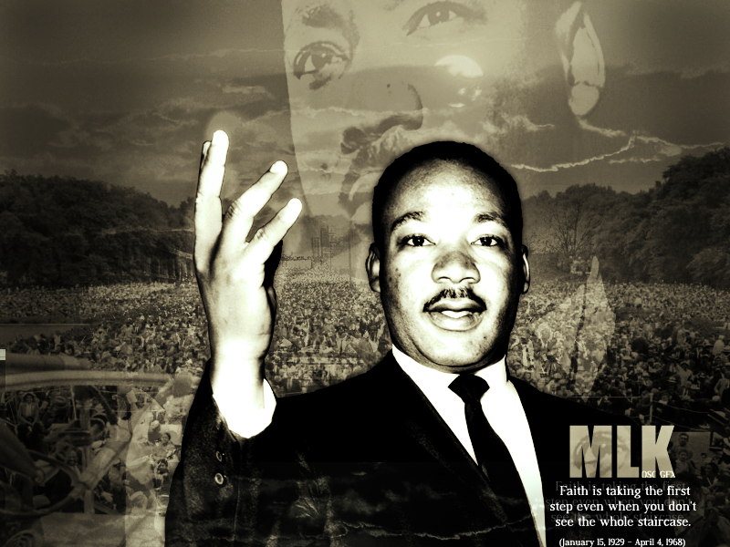Martin Luther King Jr By Oldschoolcat