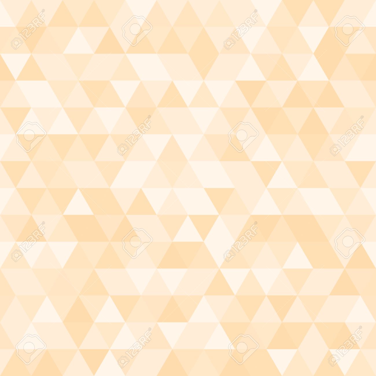 Geometric Vector Texture With Light Orange And Pink Triangles