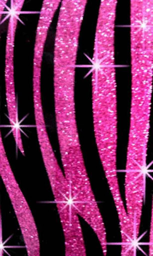 Pink Zebra Bling Live Wallpapr For Android