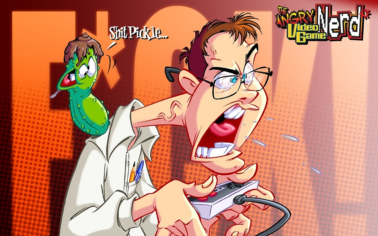Angry Video Game Nerd HD Wallpaper Background