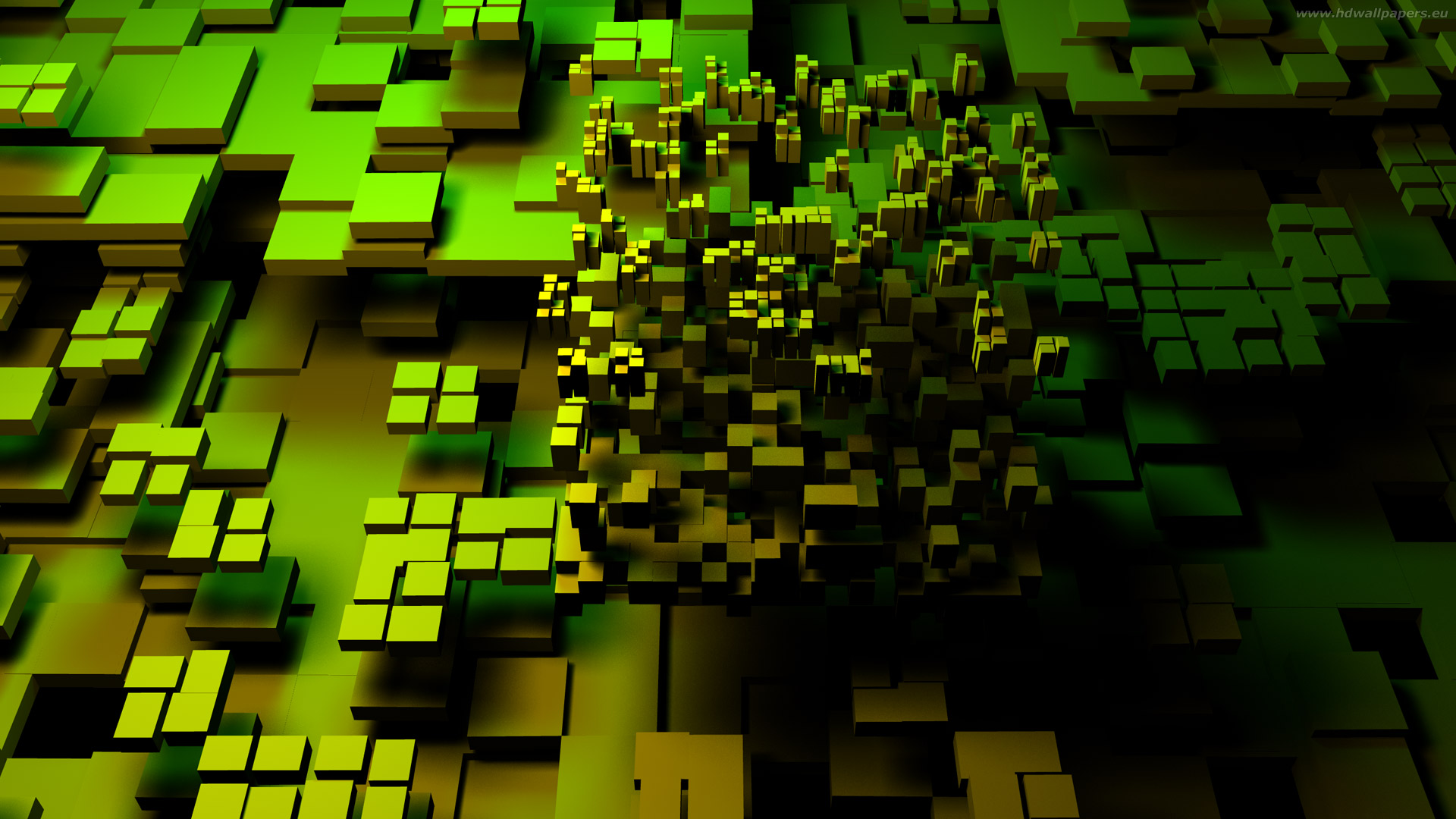 3d Minecraft HD Wallpaper