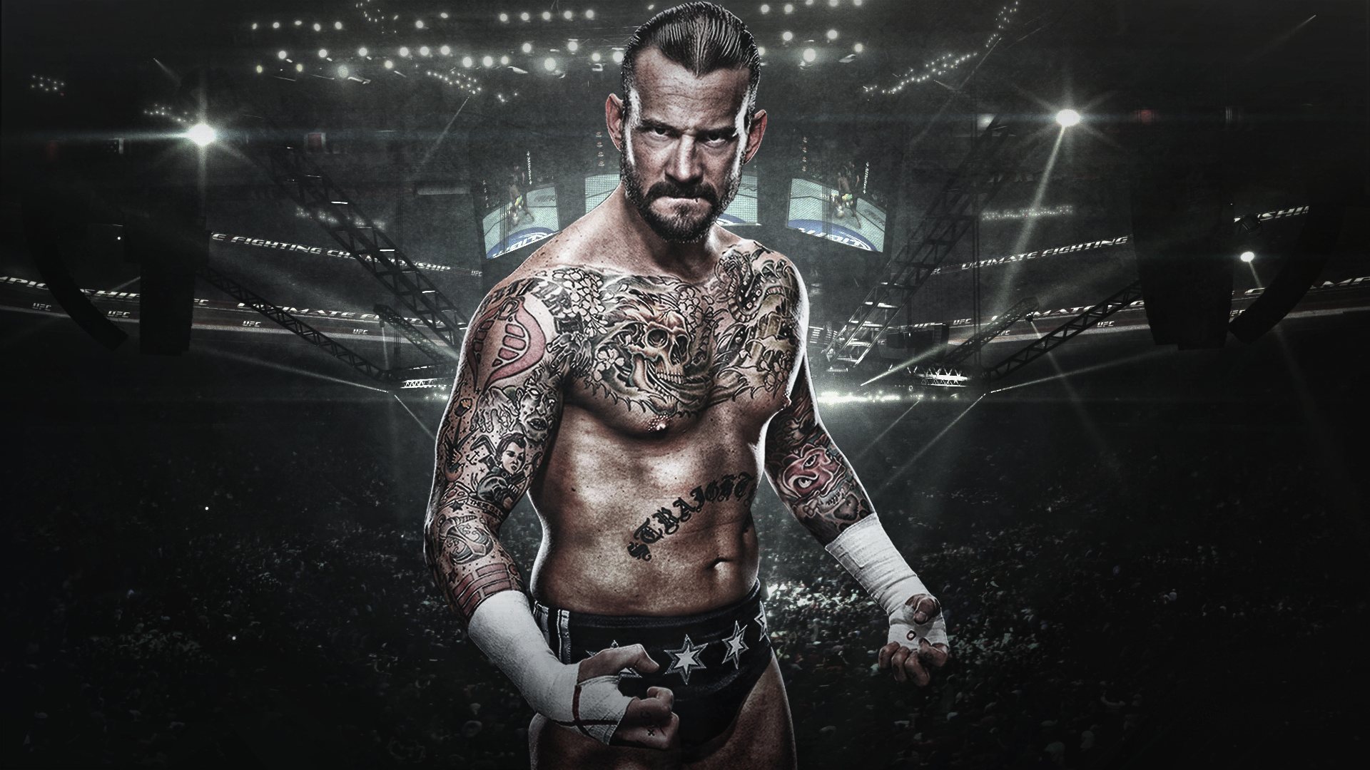 Cm Punk Ufc Wallpaper Ethereal By Etherealedition