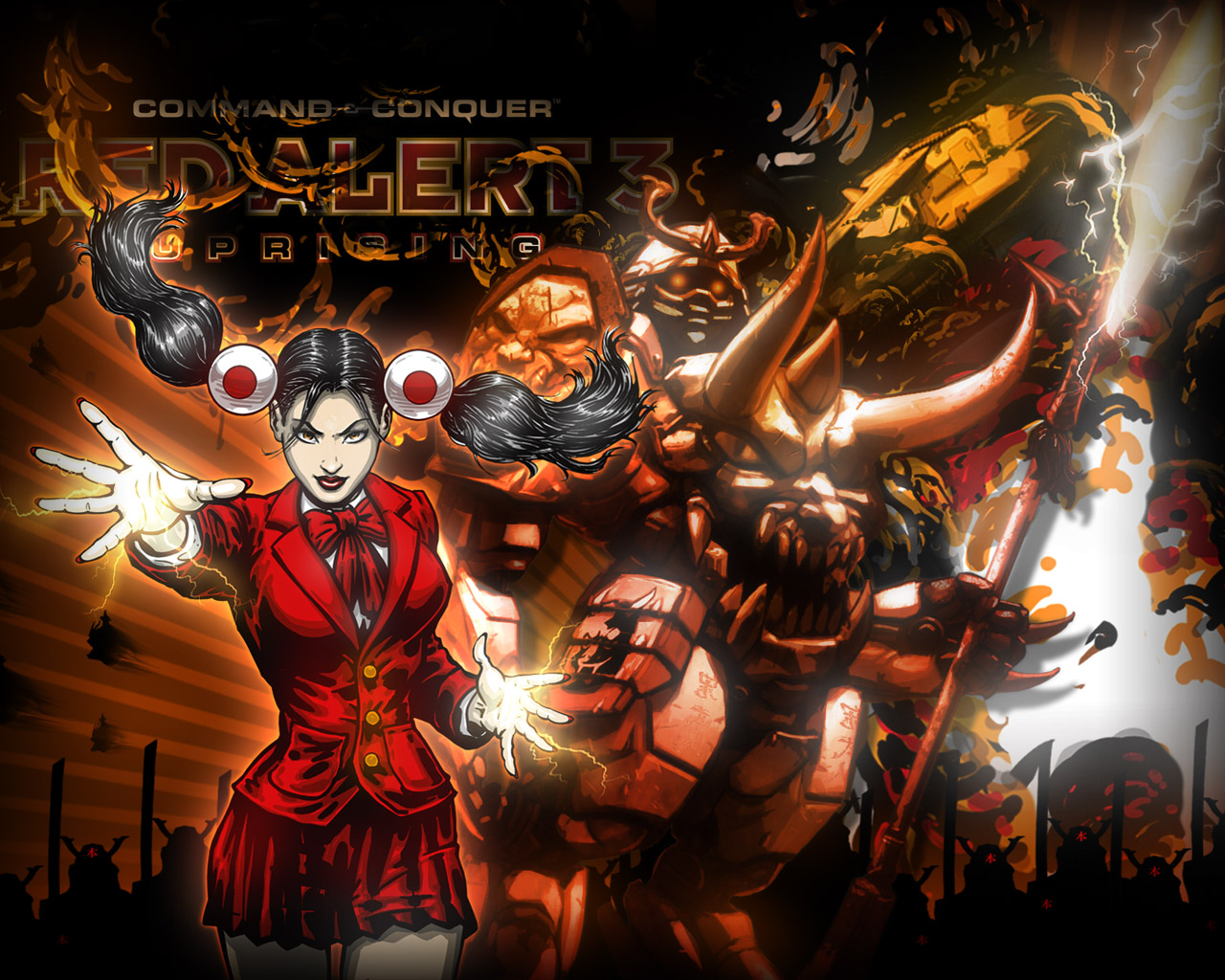 Mand And Conquer Red Alert Uprising Wallpaper