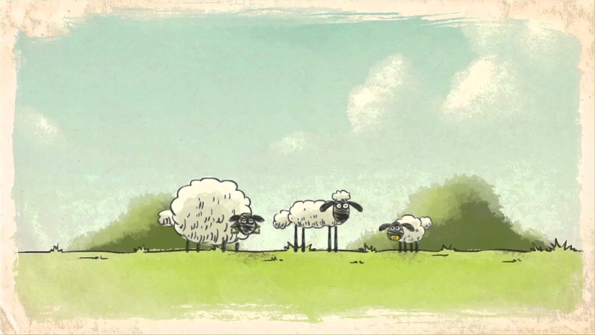 The Sheep Animation Family Edy Shaun Adventure Wallpaper