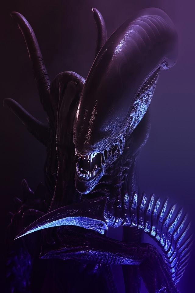Alien iPhone X Immagine Foto Wallpaper