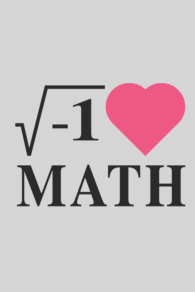 Background Pictures Photos iPhone Wallpaper I Love Math Jpg