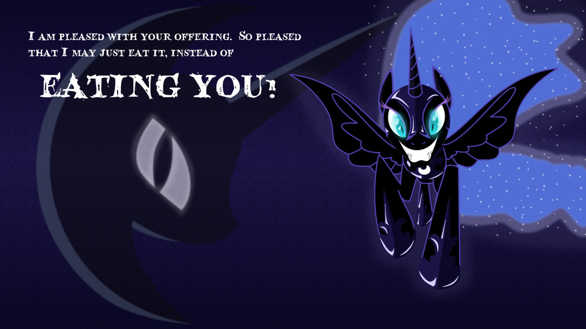 Nightmare Moon Wallpaper by Mateo theFox on