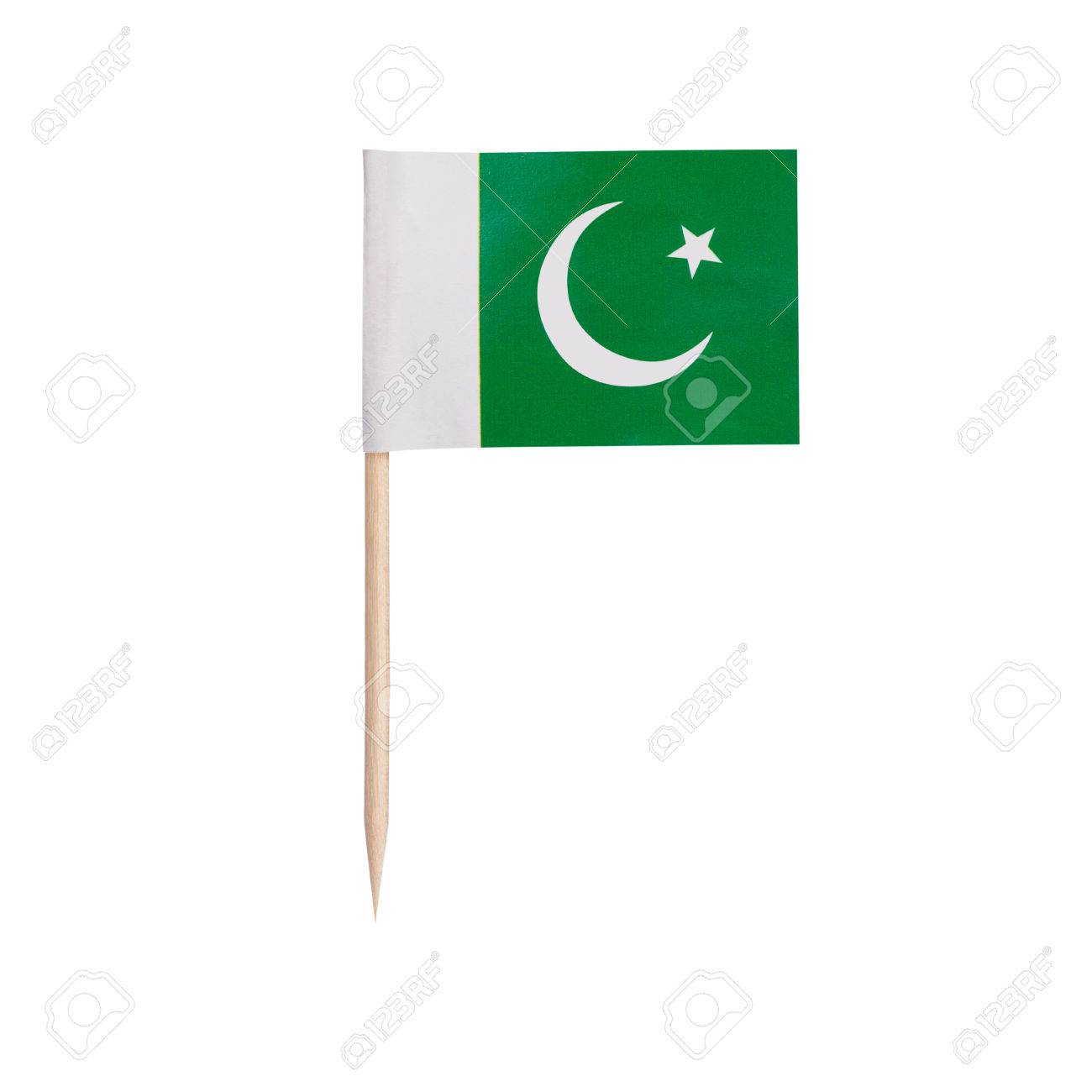 Miniature Flag Pakistan Small Paper Toothpick Pakistani
