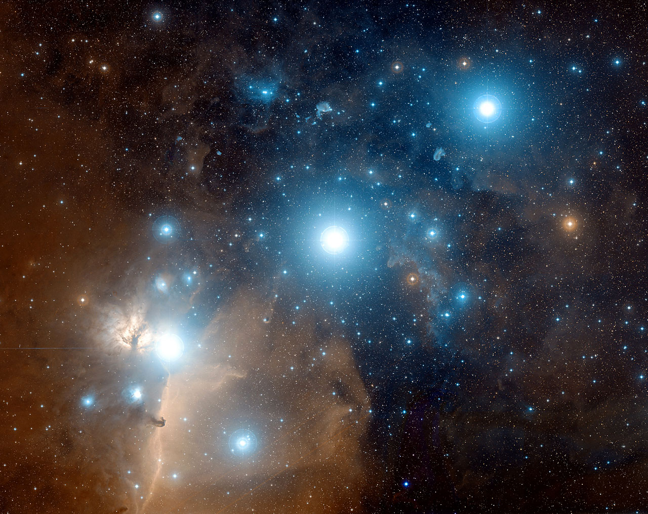 Orion Belt Esa Hubble