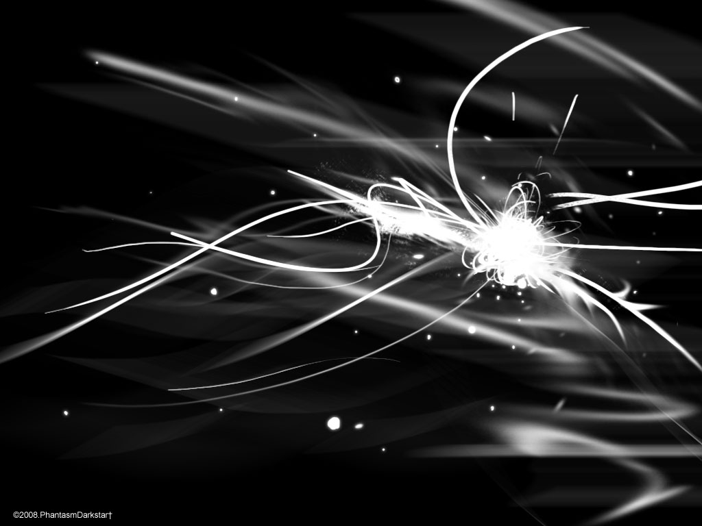 Black and White Abstract by phantasmdarkstar 1024x768