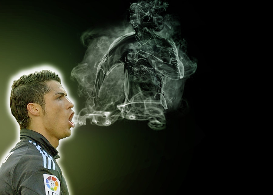 Messi Vs Ronaldo Source Karimdell Deviantart Art