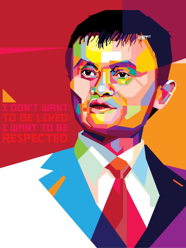 Jack Ma In Wpap By Dhe Art